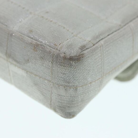 Chanel Chocolate Bar Beige Synthetic Clutch Bag (Pre-Owned) - Picture 9 of 16